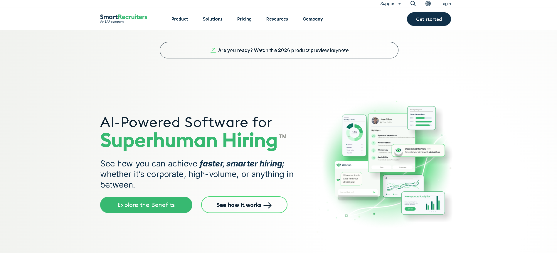 SmartRecruiters interface screenshot