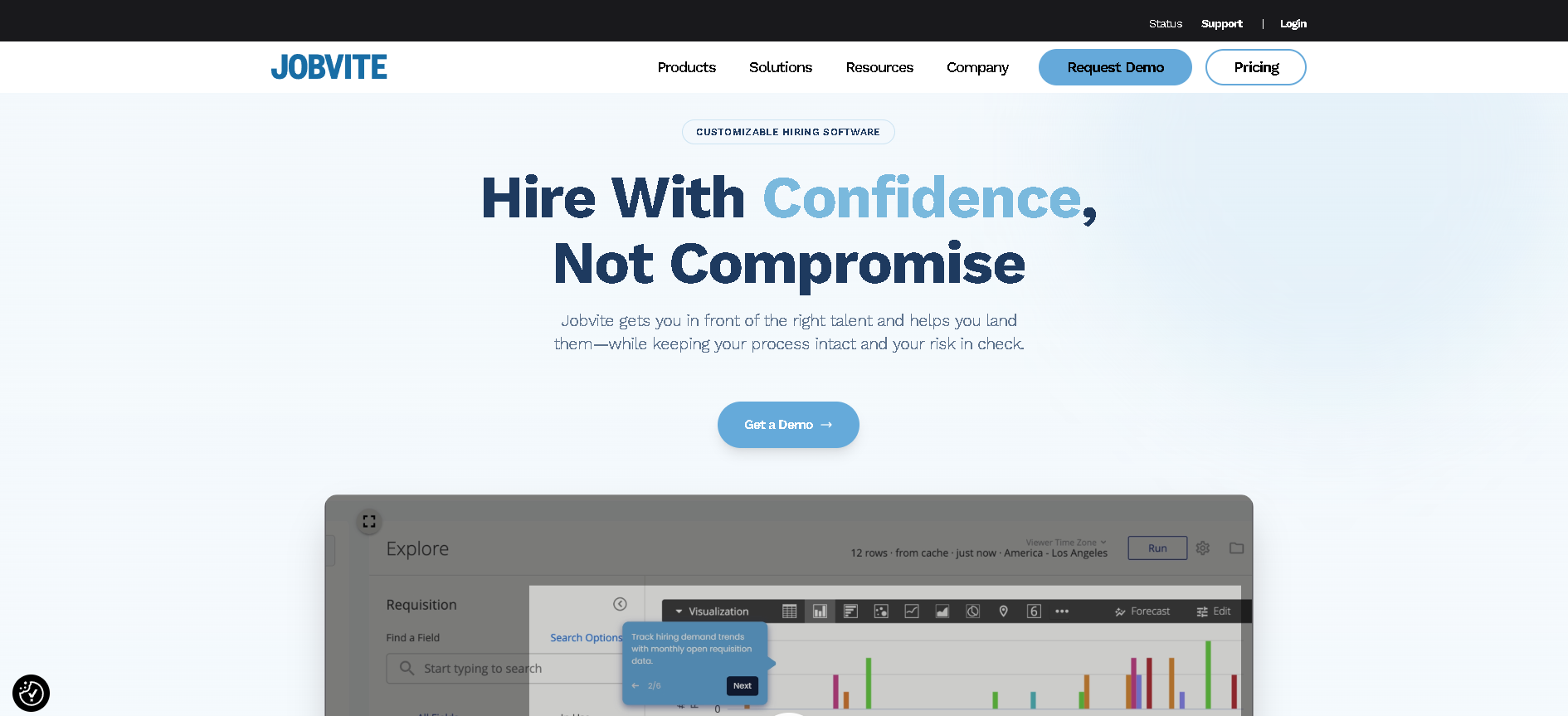 Jobvite interface screenshot