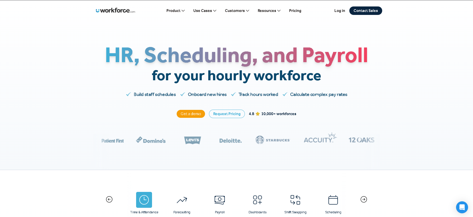 Workforce.com interface screenshot