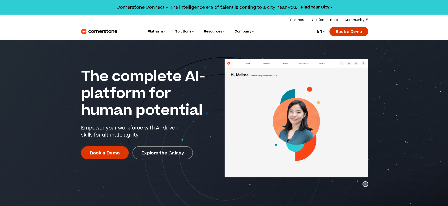 Cornerstone OnDemand interface screenshot