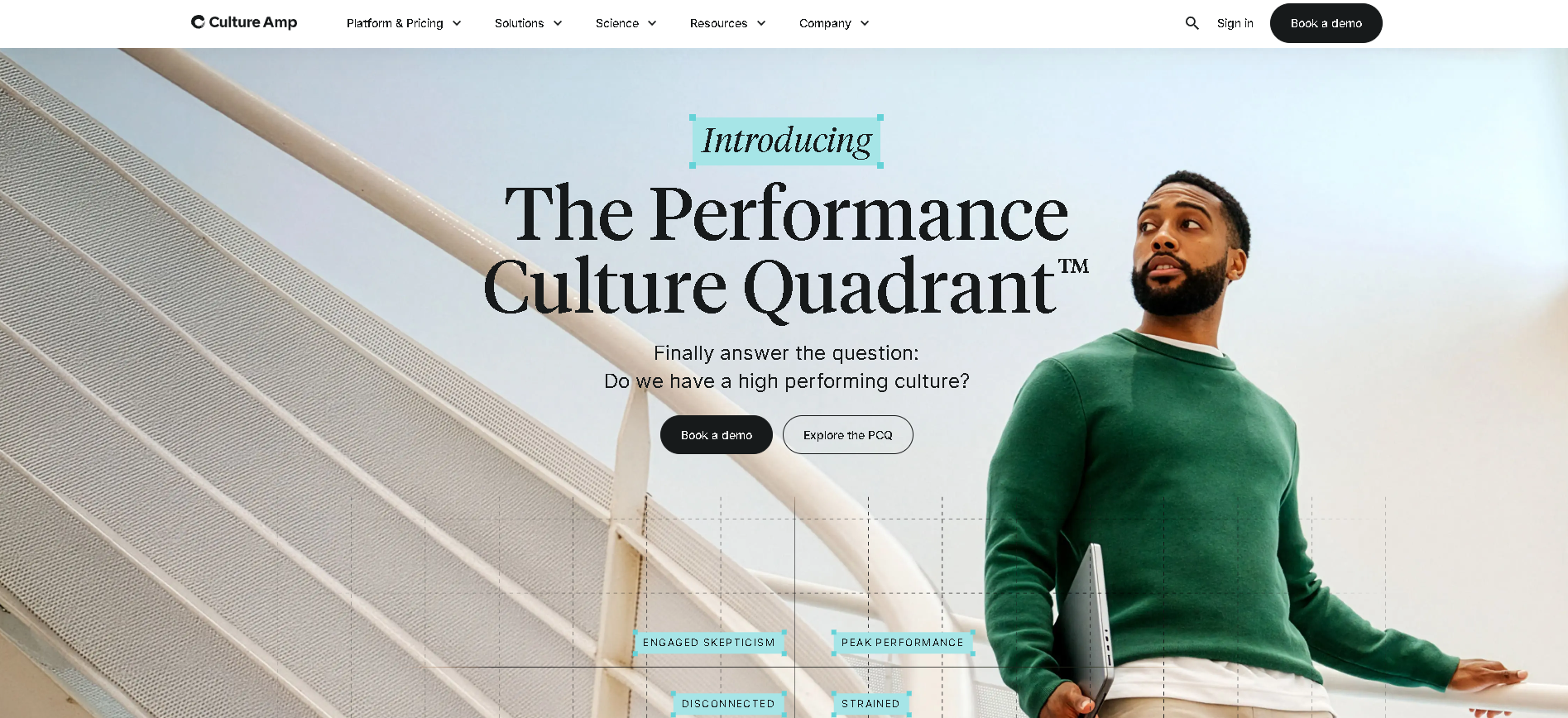 Culture Amp interface screenshot
