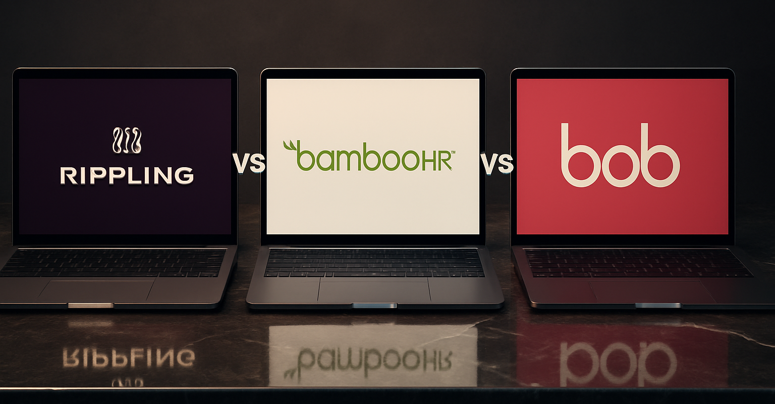Rippling vs BambooHR vs Hibob: Which HRIS Fits Your Growing Team? — header image