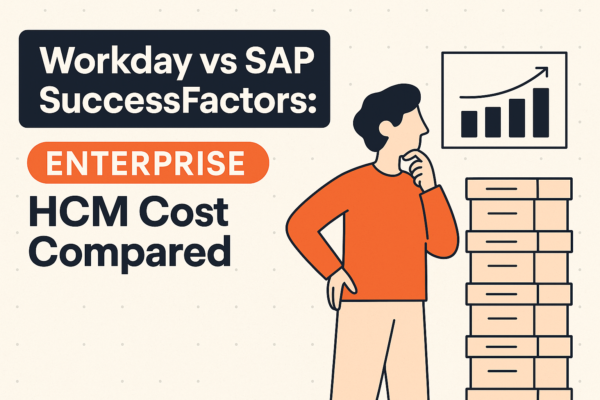 Workday vs SAP SuccessFactors: Enterprise HCM Cost Compared — comparison guide, HROpsLab