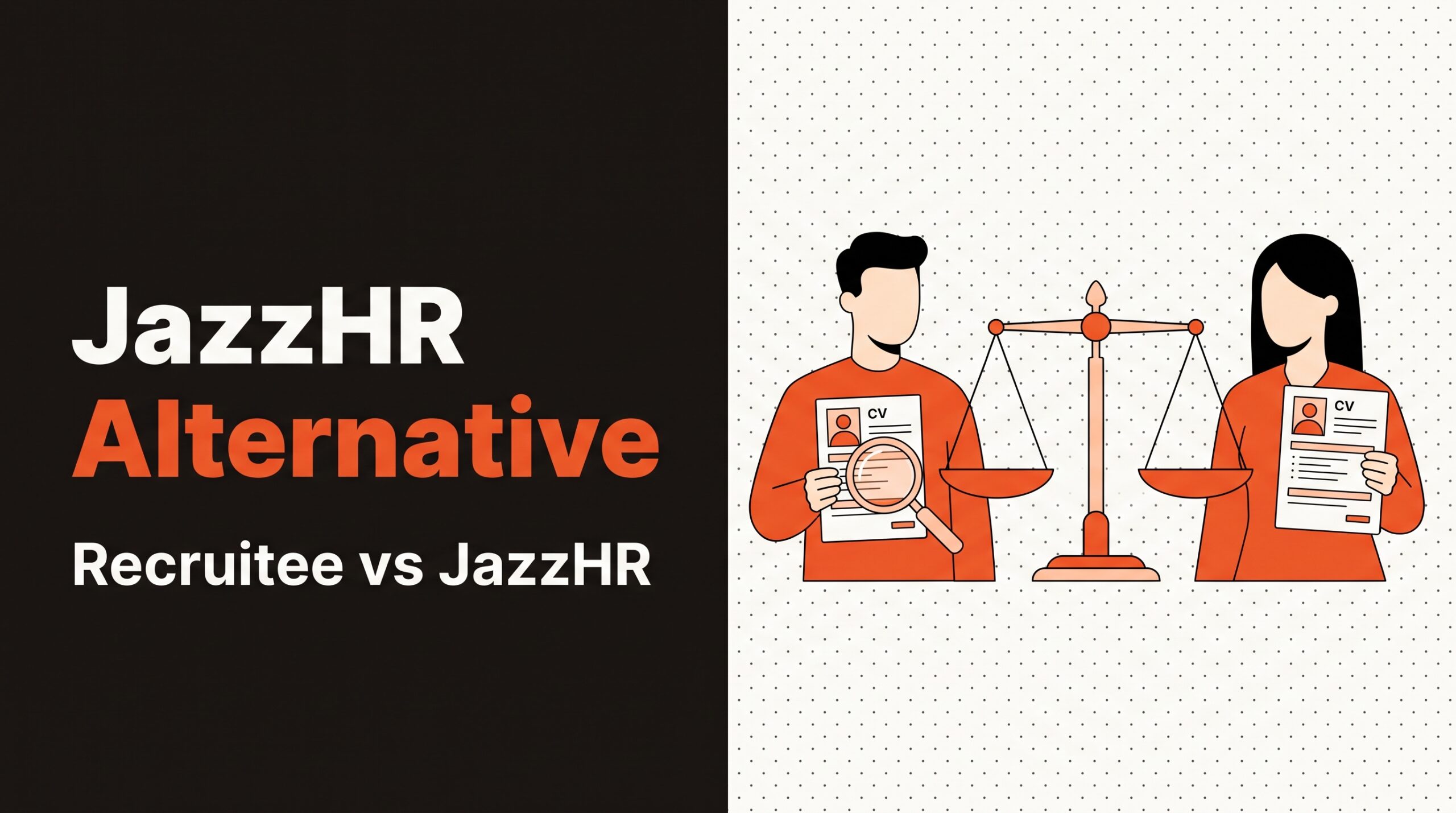 JazzHR Alternative: Recruitee vs JazzHR , applicant tracking system comparison, HROpsLab
