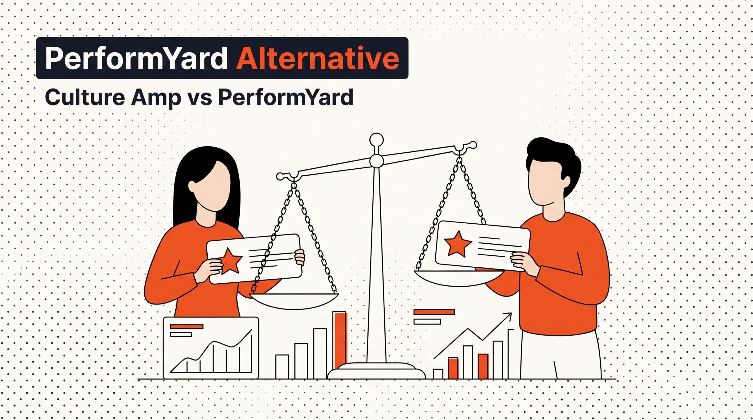 PerformYard Alternative: Culture Amp vs PerformYard , performance management software comparison, HROpsLab