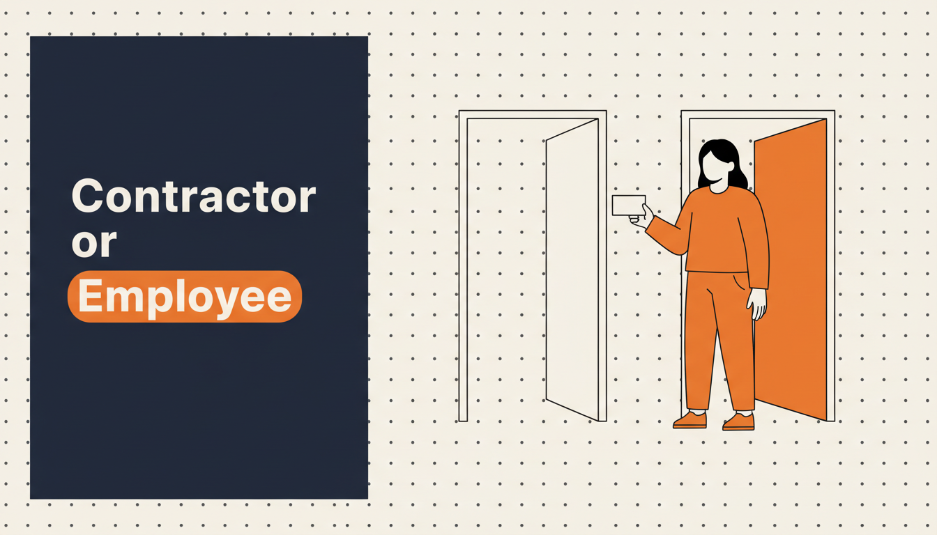 Contractor vs Employee: Where the Line Actually Falls