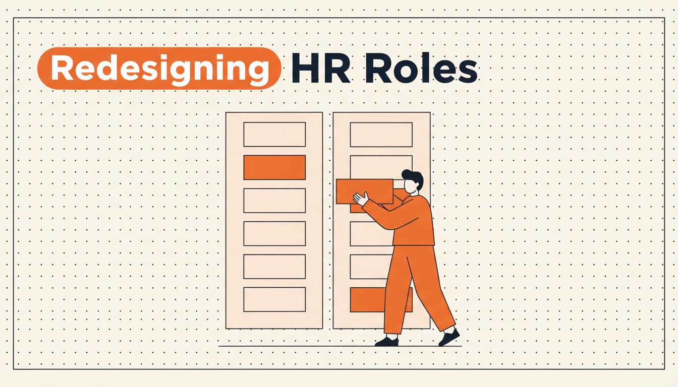Redesigning HR Roles Around AI: Which Tasks to Hand Over First