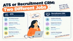 ATS or Recruitment CRM: Two Different Jobs