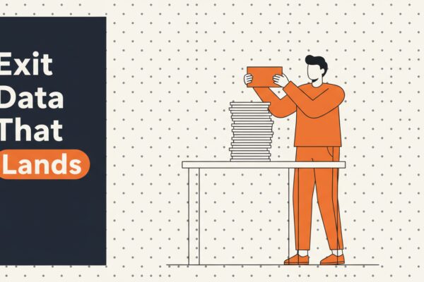 The Exit Interview Data Nobody Reads, and How to Make It Land