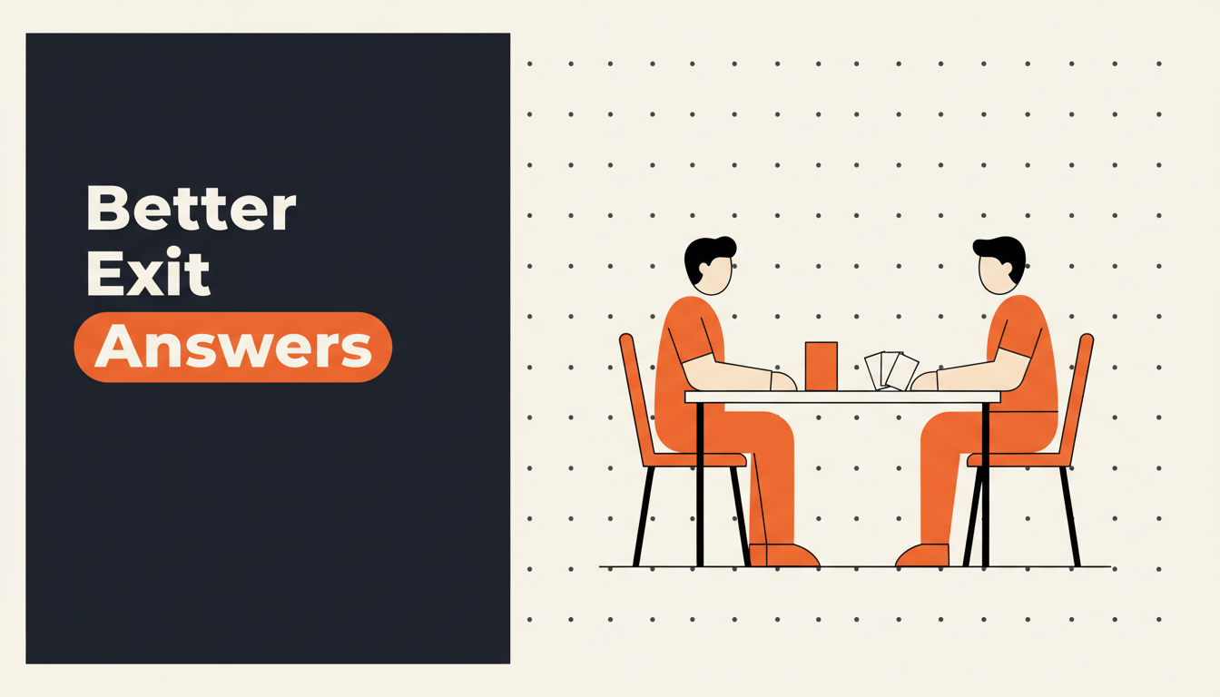 Exit Interview Questions That Actually Produce Usable Answers