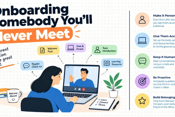 Onboarding Somebody You Will Never Meet