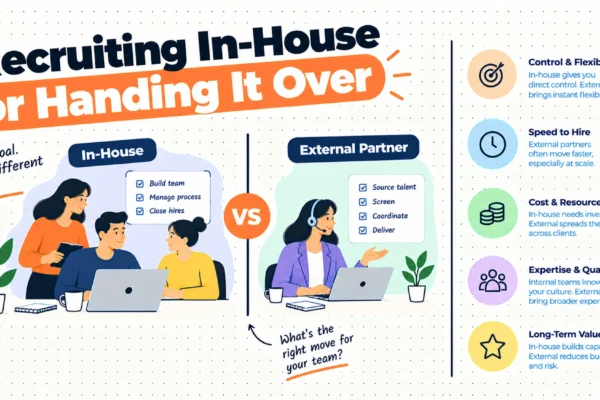 Recruiting In-House or Handing It Over