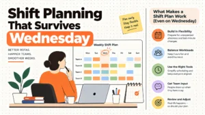 Shift Planning: Building a Schedule That Survives Wednesday