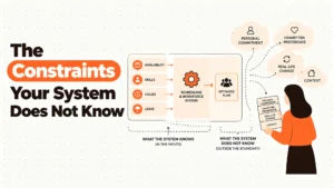 The Constraints Your System Does Not Know