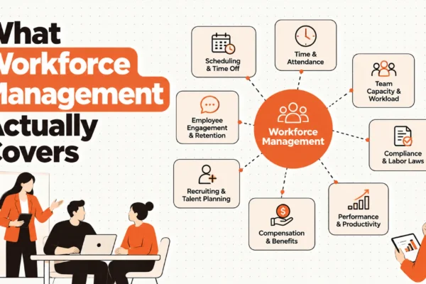 What Workforce Management Actually Covers