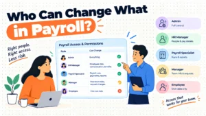 Who Can Change What in Payroll
