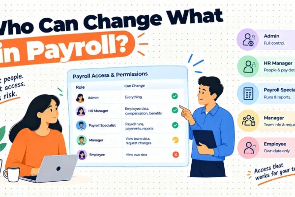 Who Can Change What in Payroll