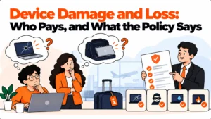 Device Damage and Loss: What the Policy Should Say
