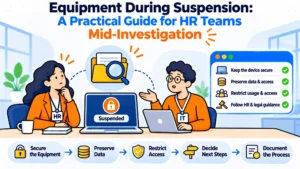 Equipment During Suspension: A Practical Guide for HR Teams Deciding Whether to Take the Laptop