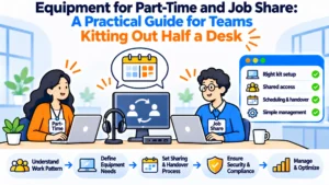 Equipment for Part-Time and Job Share: A Practical Guide for HR Teams Kitting Out Half a Desk