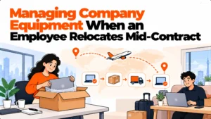 Managing Company Equipment When an Employee Relocates Mid-Contract