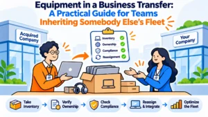 Equipment in a Business Transfer: A Practical Guide for HR Teams Inheriting Somebody Else’s Fleet