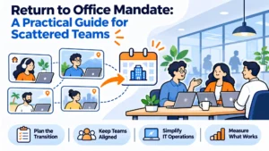 Return to Office Mandate: A Practical Guide for Scattered Teams