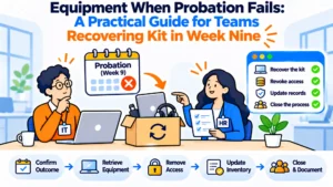 Equipment When Probation Fails: A Practical Guide for HR Teams Recovering Kit in Week Nine