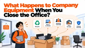 What Happens to Company Equipment When You Close the Office