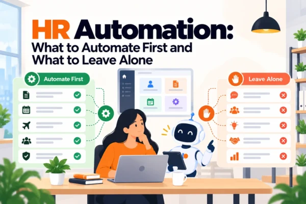 HR Automation: What to Automate First and What to Leave Alone