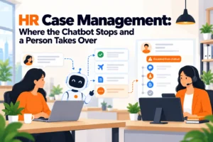 HR Case Management: Where the Chatbot Stops and a Person Takes Over