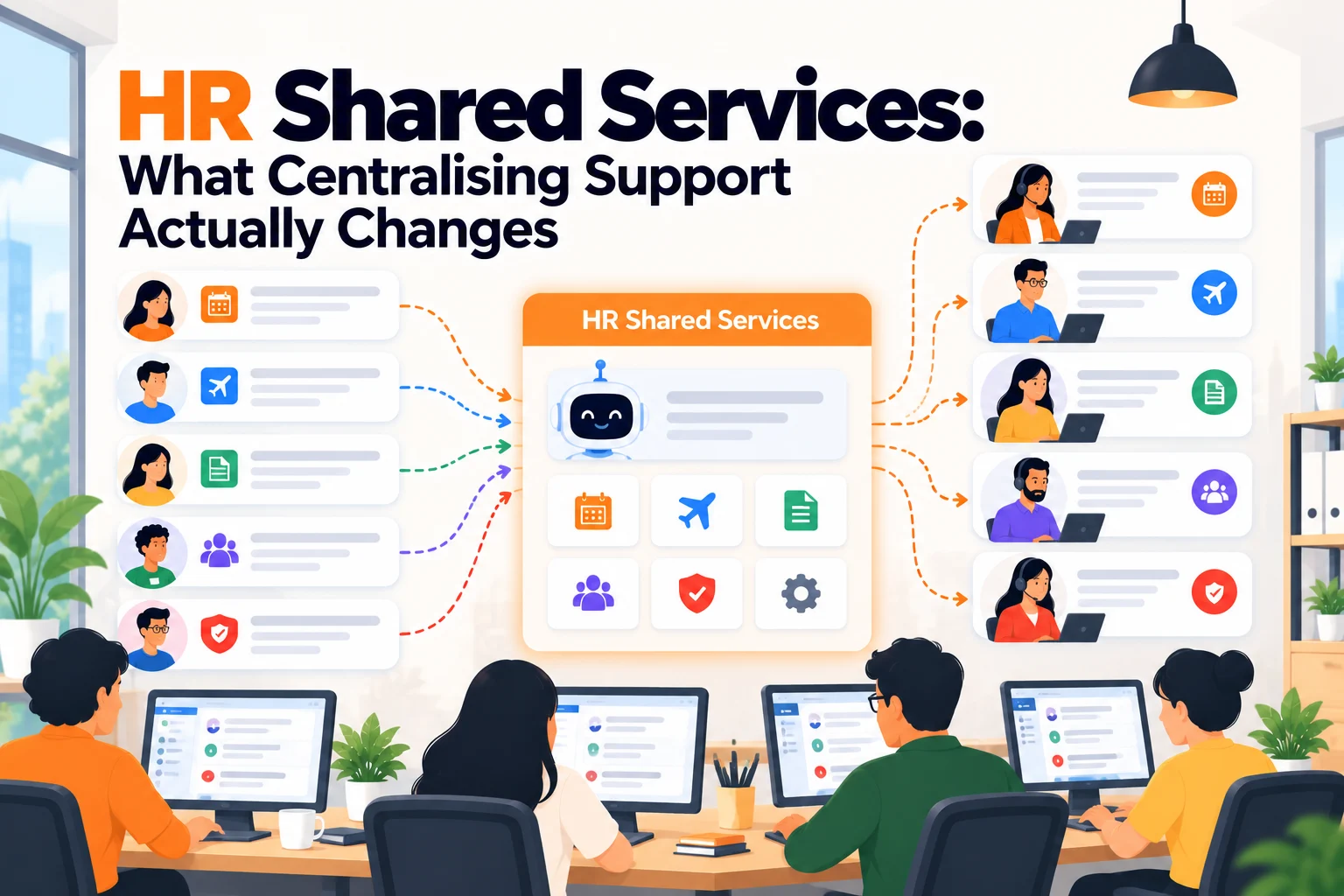 HR Shared Services: What Centralising Support Actually Changes
