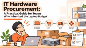 IT Hardware Procurement: A Practical Guide for Teams Who Inherited the Laptop Budget